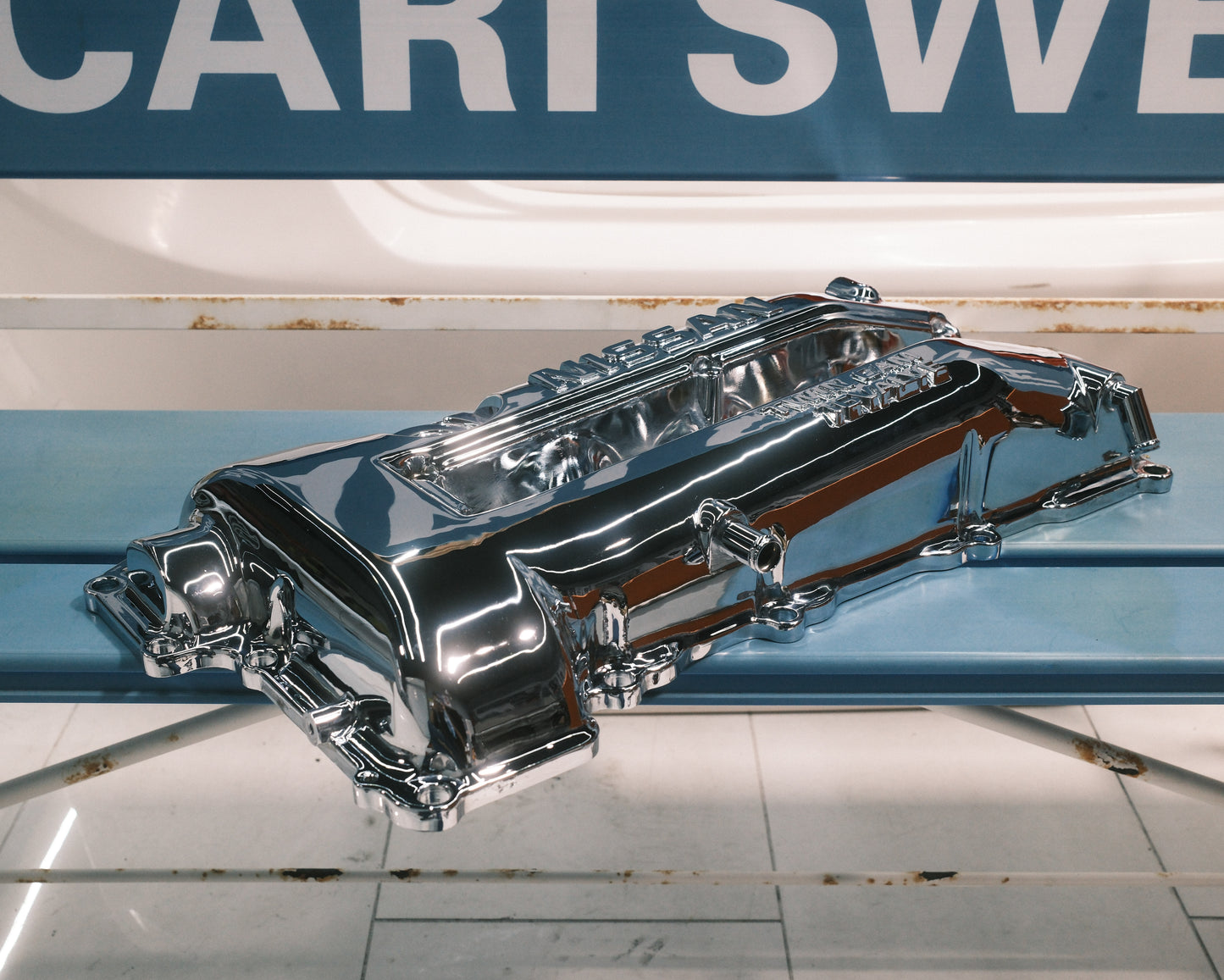 Triple Chrome Plated Nissan S14 SR20DET Valve Cover