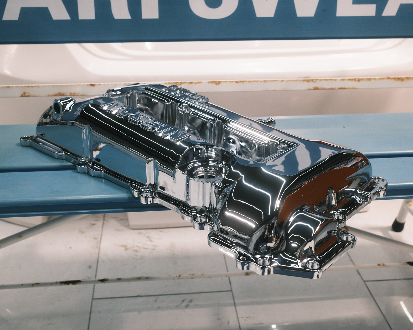 Triple Chrome Plated Nissan S14 SR20DET Valve Cover