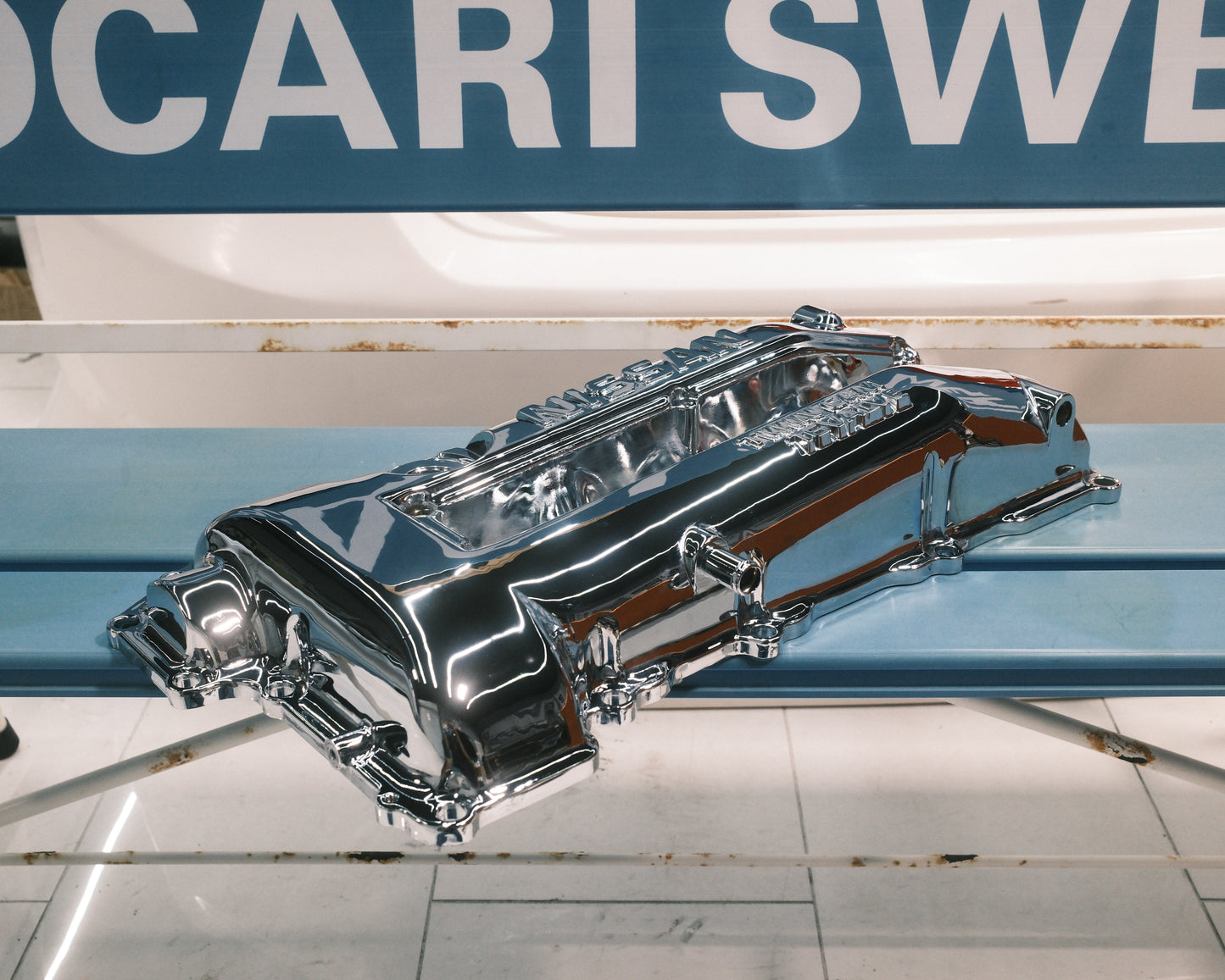 Triple Chrome Plated Nissan S14 SR20DET Valve Cover