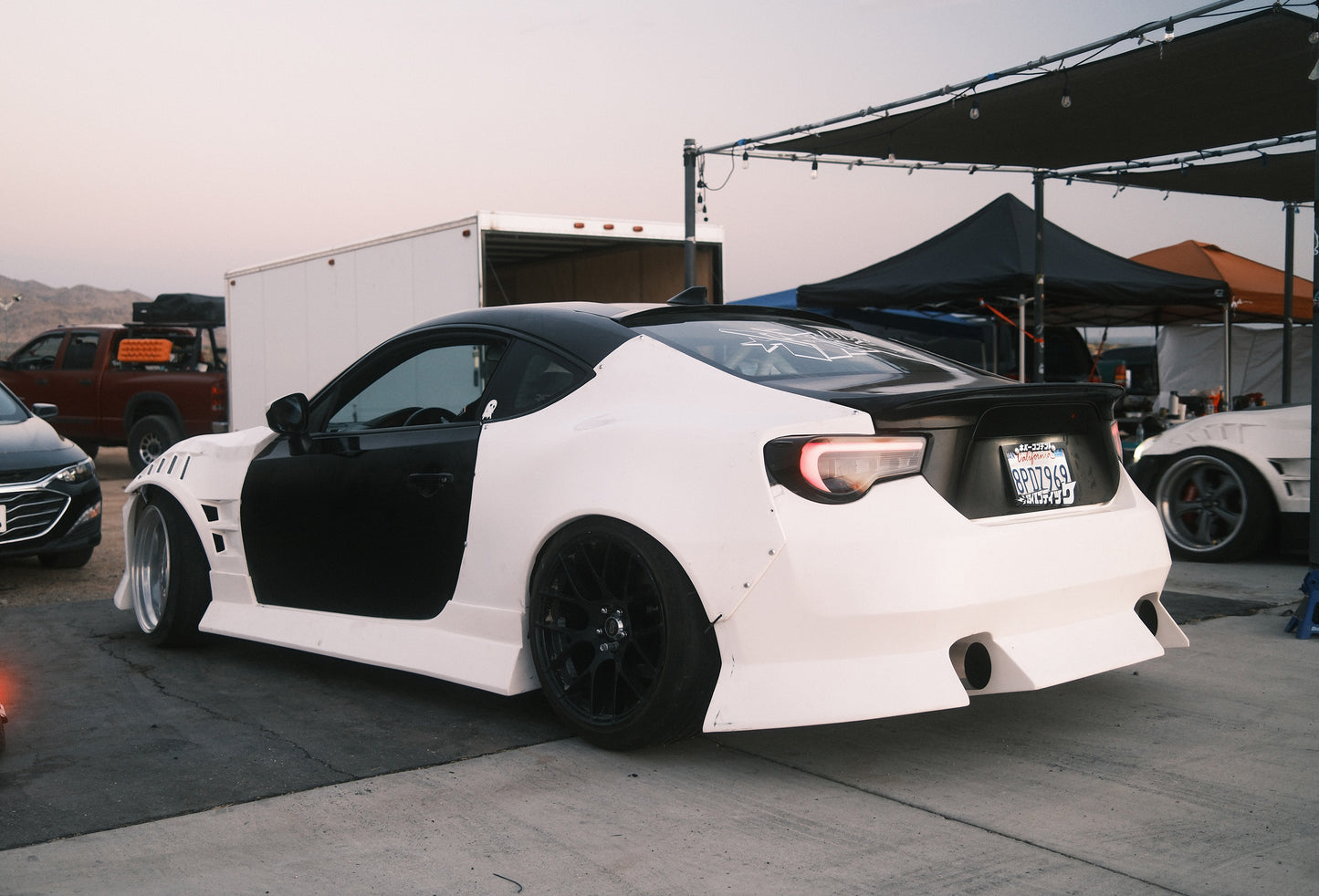 Origin lab Drift Line Rear bumper type 2 for the FR-S/GT86/BR-Z.