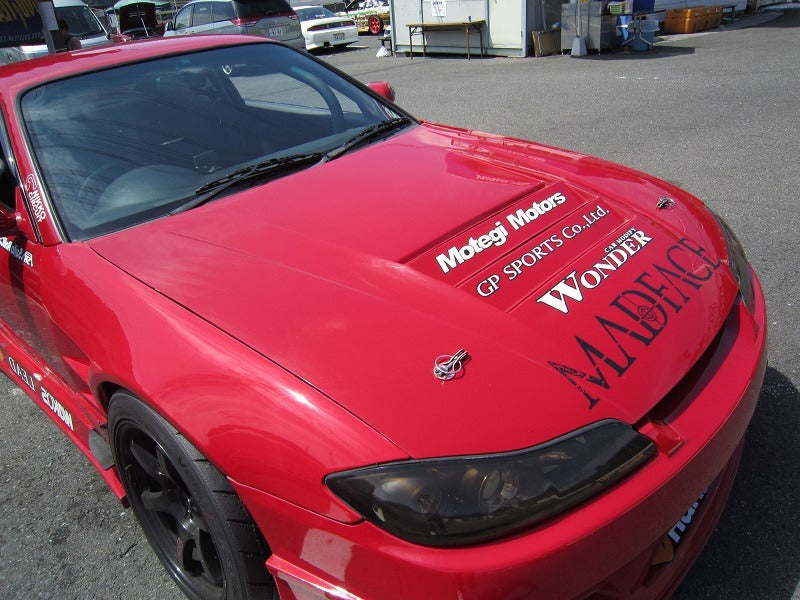 Car modify wonder Glare Lotus Hood (FRP) Nissan silvia (S15)