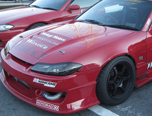 Car modify wonder Glare Lotus Hood (FRP) Nissan silvia (S15)