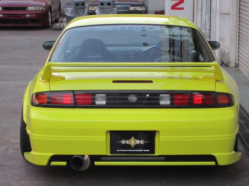 Car Modify Wonder Glare Twin Blade Rear Wing (95-98 S14)