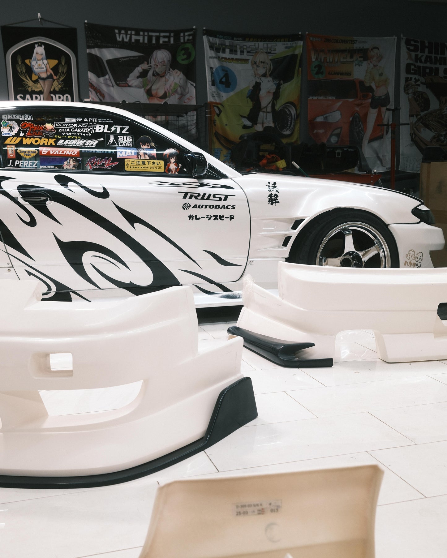 Origin lab Drift line kit for S13 hatch / 180SX