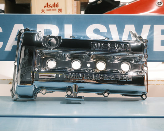 Triple Chrome Plated Nissan S13 SR20DET Valve Cover