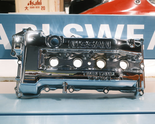 Triple Chrome Plated Nissan S14 SR20DET Valve Cover