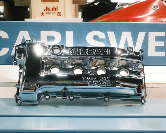 Triple Chrome Plated Nissan S14 SR20DET Valve Cover