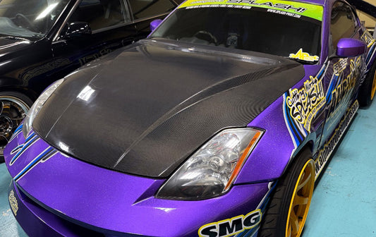 Origin lab Type 2 hood for Nissan 350Z Z33 -FRP