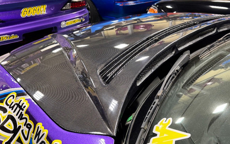 Origin lab Type 2 hood for Nissan 350Z Z33 Carbon fiber -CFRP