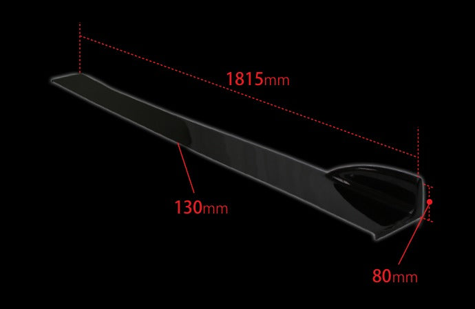 Origin lab Universal Side splitter with canard