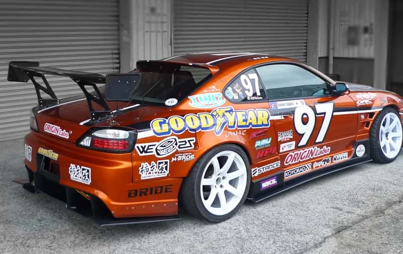 Origin lab Nissan Silvia (S15) roof wing (FRP)