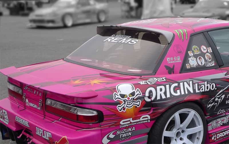 Origin lab Nissan Silvia (PS13) – Type 2 Roof Wing (FRP)