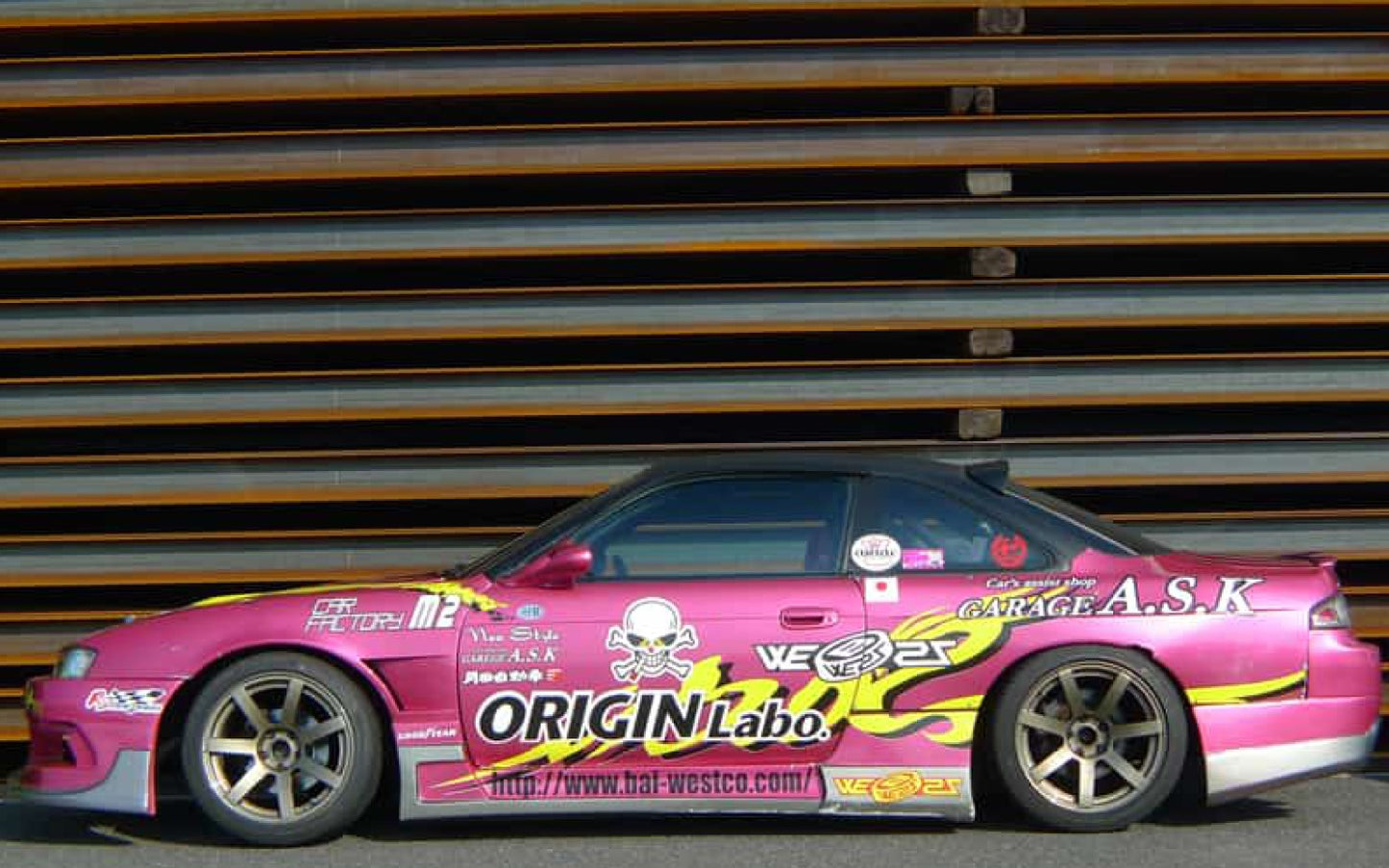 Origin Lab Racing Line Side Skirts Nissan S14